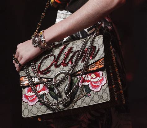 Gucci’s Spring 2017 Runway Bags are Just as Sumptuous and 